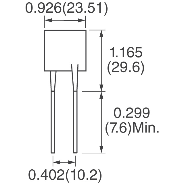 MF-RX375/72-2-99 Bourns Inc. PTC Resettable Fuses
